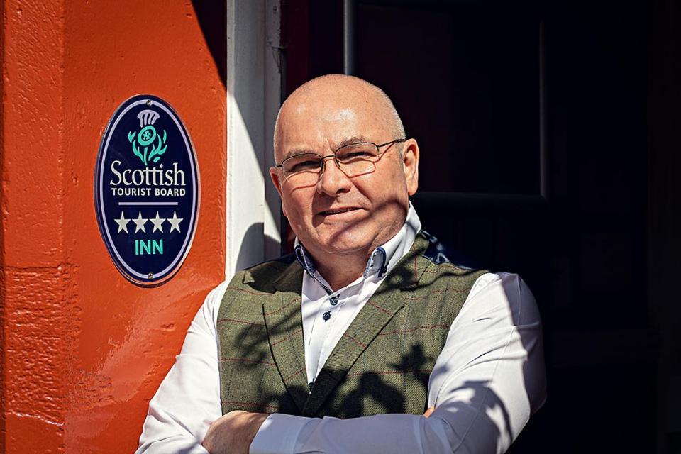 The Townhead Hotel Lockerbie Exteriér fotografie